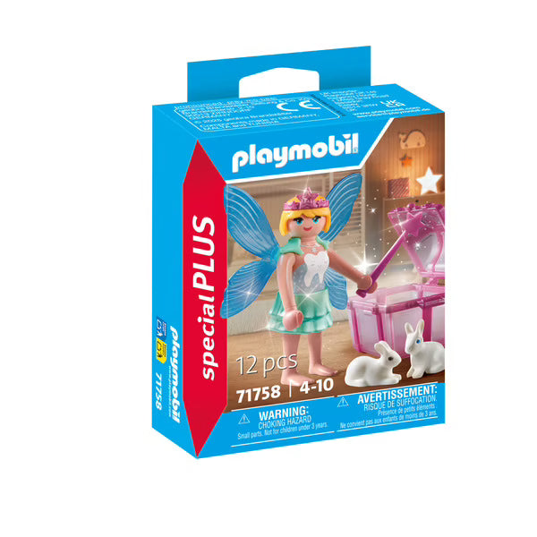 Playmobil - Special Plus - Fée avec coffre à dents de lait et lapins