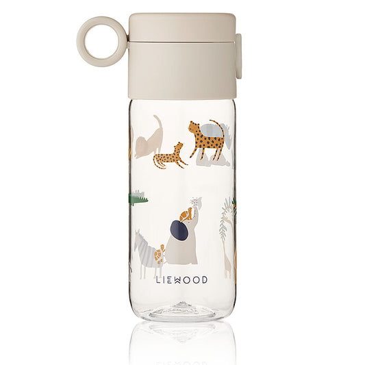 Liewood - Gourde en tritan - Animaux de la savane - 350 ml
