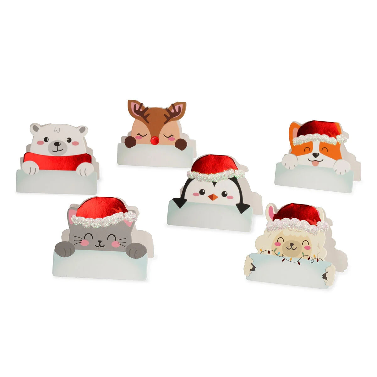Legami - Set de 12 Marque-Places de Noël