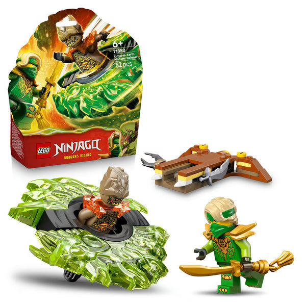 LEGO - Ninjago - Lloyd contre la toupie du monstre de la Terre