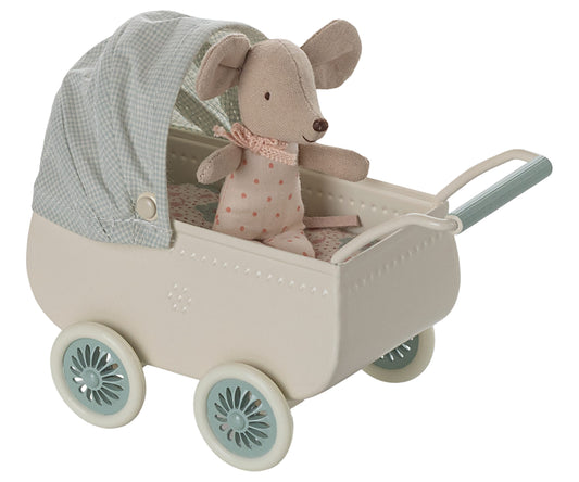 Landau incluant un bébé souris - Menthe