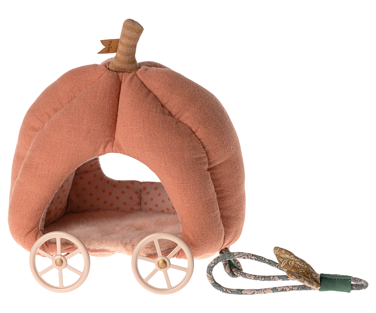 Carrosse citrouille pour souris - Elément miniature Maileg