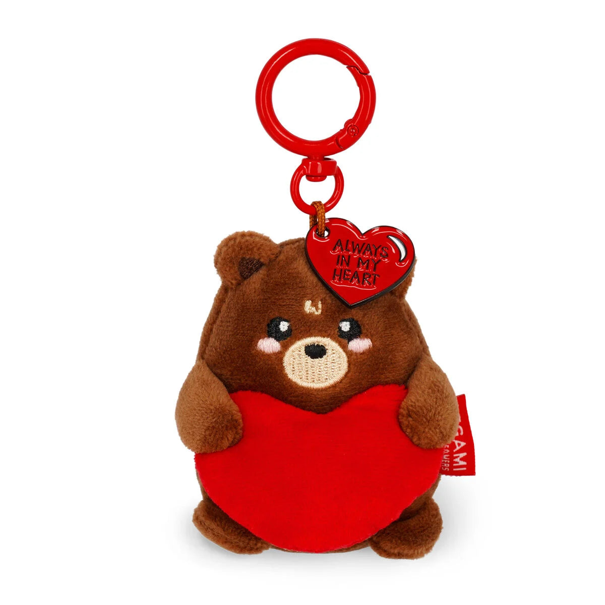 Legami - Porte-clés en Peluche Teddy Bear - Tiny Super Soft!
