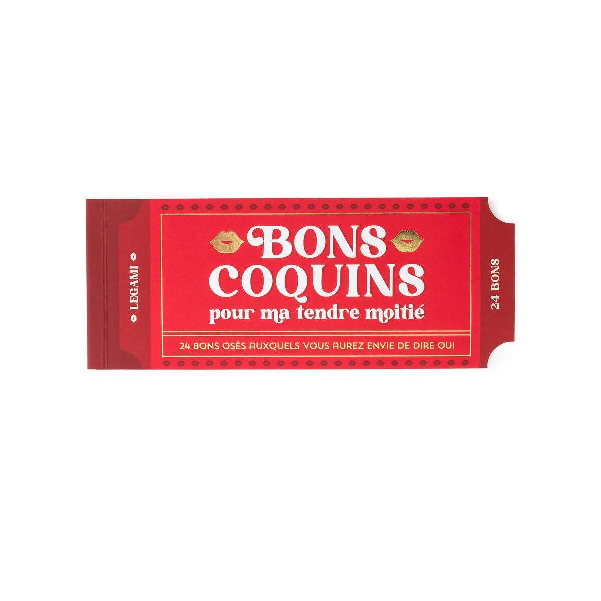 Legami - Carnet de 24 Bons Coquins - Français