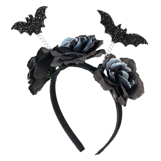 Serre-tête - Nimue noir - Halloween - Souza