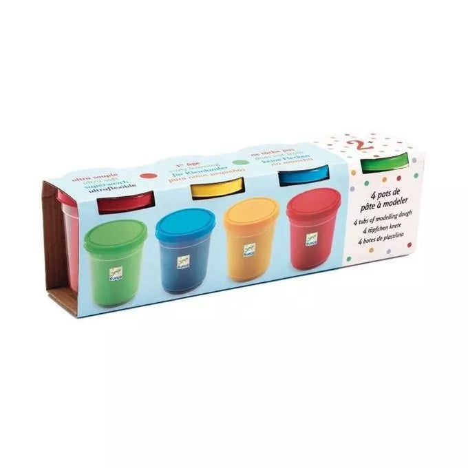 Pots de pâte à modeler 1er âge - Djeco