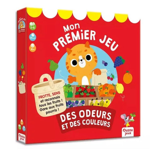 Mon premier jeu des odeurs et des couleurs - Auzou