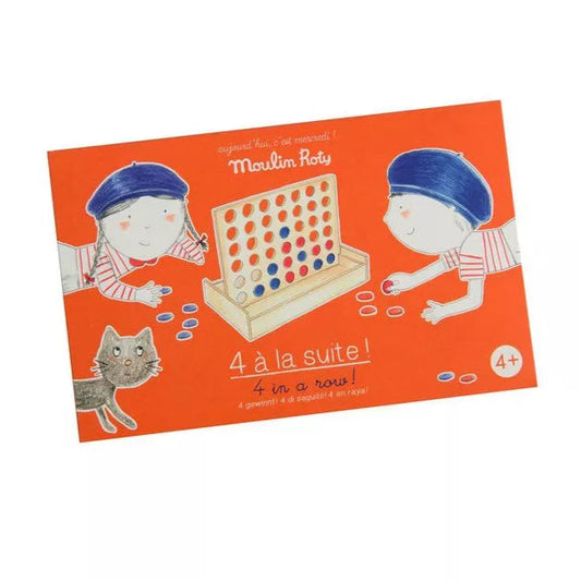 Jeu de 4 à la suite - Aujourd'hui c'est mercredi - Moulin Roty
