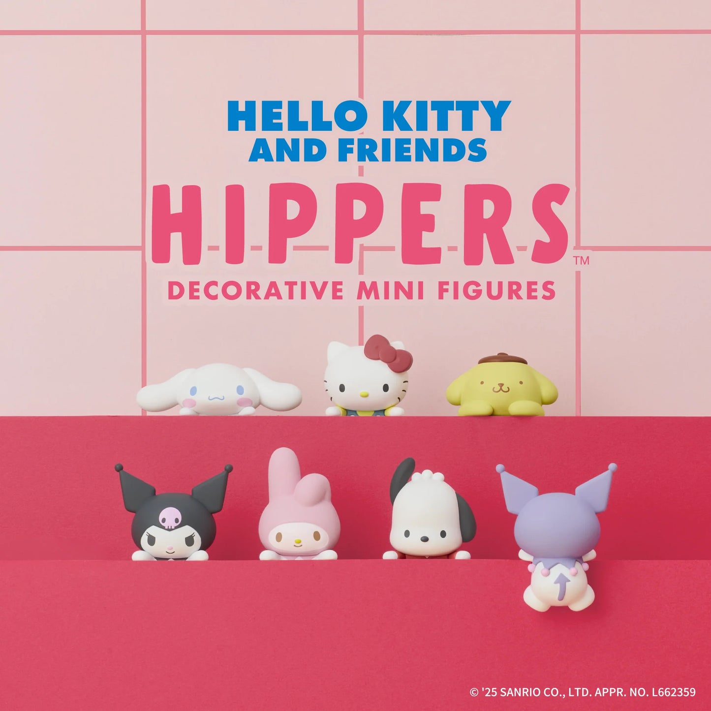 Sonny Angel - Série Hippers Hello Kitty & Friends