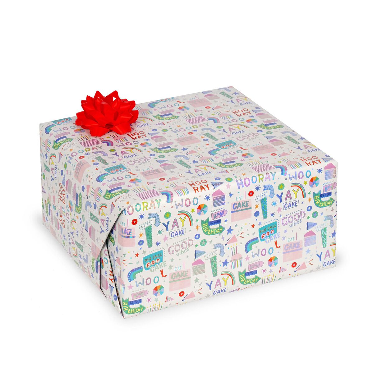 Legami - Rouleau de papier cadeau - Happy Birthday