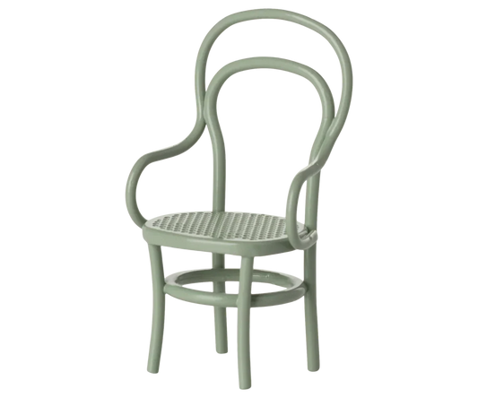 Chaise vintage menthe - Elément miniature Maileg