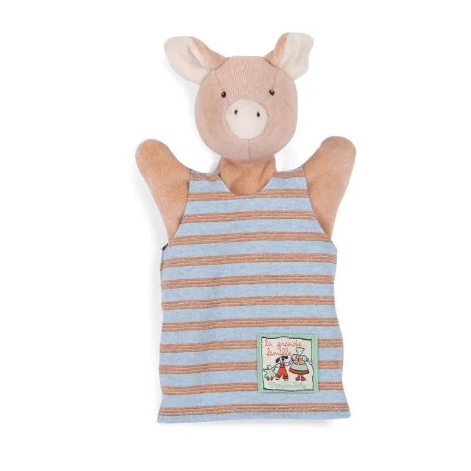Marionnette Philémon le cochon La Grande Famille - Moulin Roty