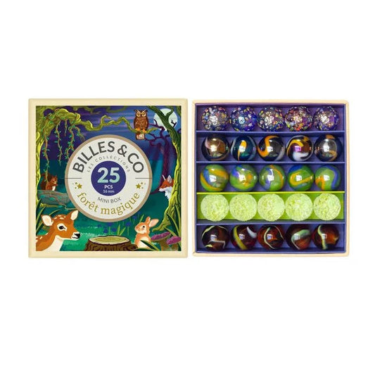 Petit coffret de billes - Foret Magique - Billes and co