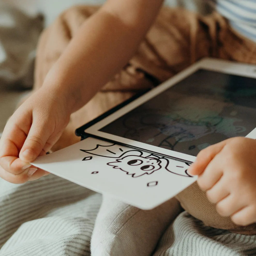 Kidywolf - Recharge de feuilles pour mini tablette - Il était une fois et Animaux