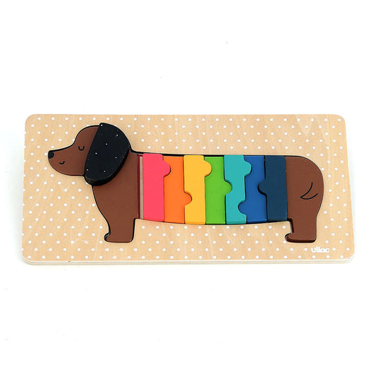 Puzzle encastrement en volume chien Andy Westface - Vilac