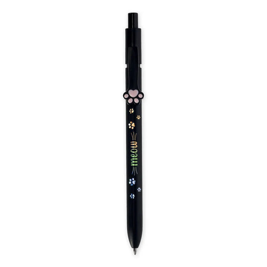 Legami - Stylo à bille - Noir - Chat