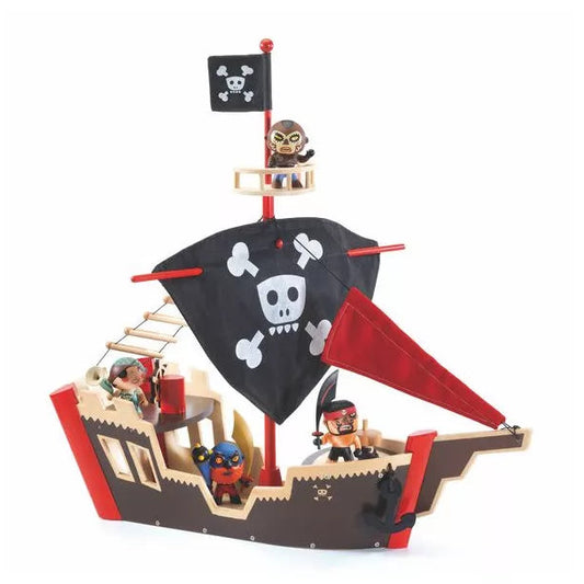 Figurine Arty Toys - Bateau pirate - Ze pirat boat - Djeco
