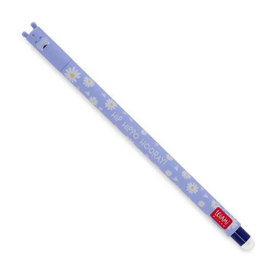 Legami - Stylo à encre gel effaçable - Hippo