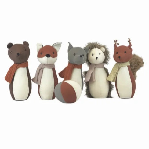 Jeu de quilles en tissu - Foret - Egmont Toys