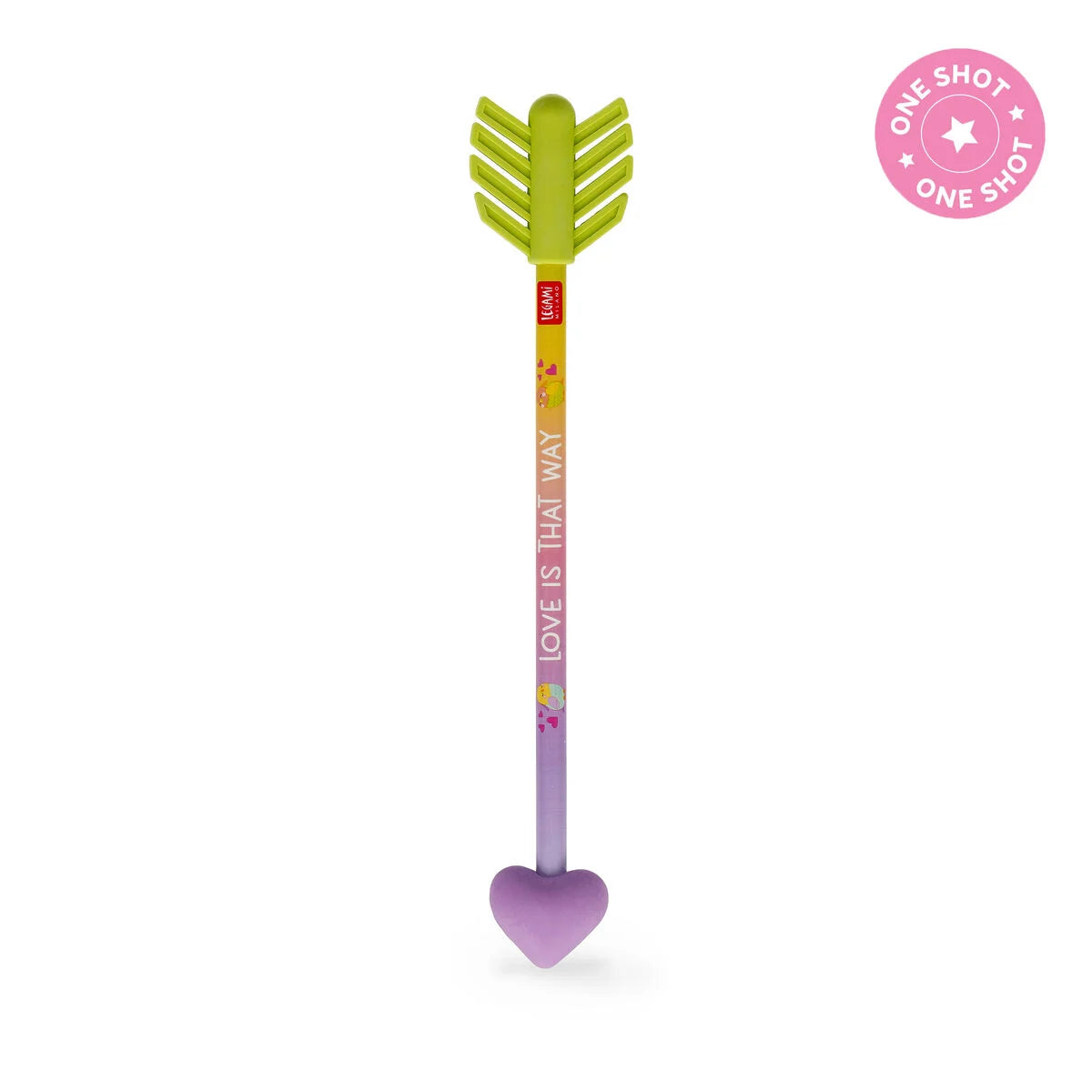 Legami - Crayon avec deux Gommes Parfumées - Go Cupid!