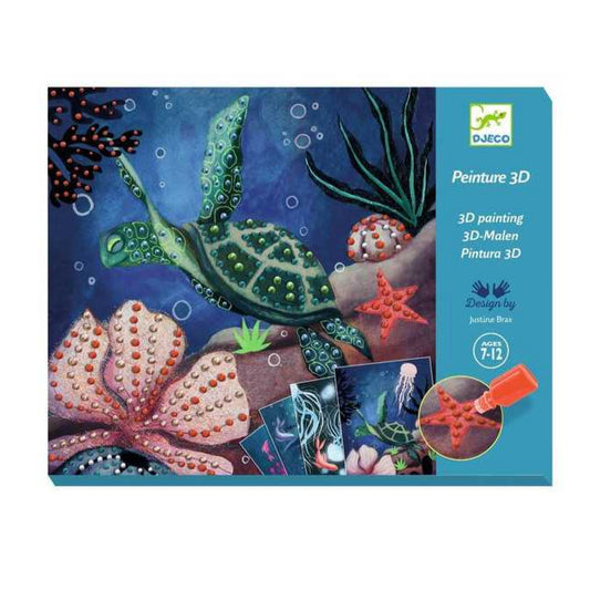Peinture 3D Abysses - Coffret DIY - Djeco