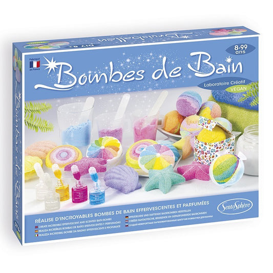 Coffret fabrication de Bombes de bain - Sentosphère