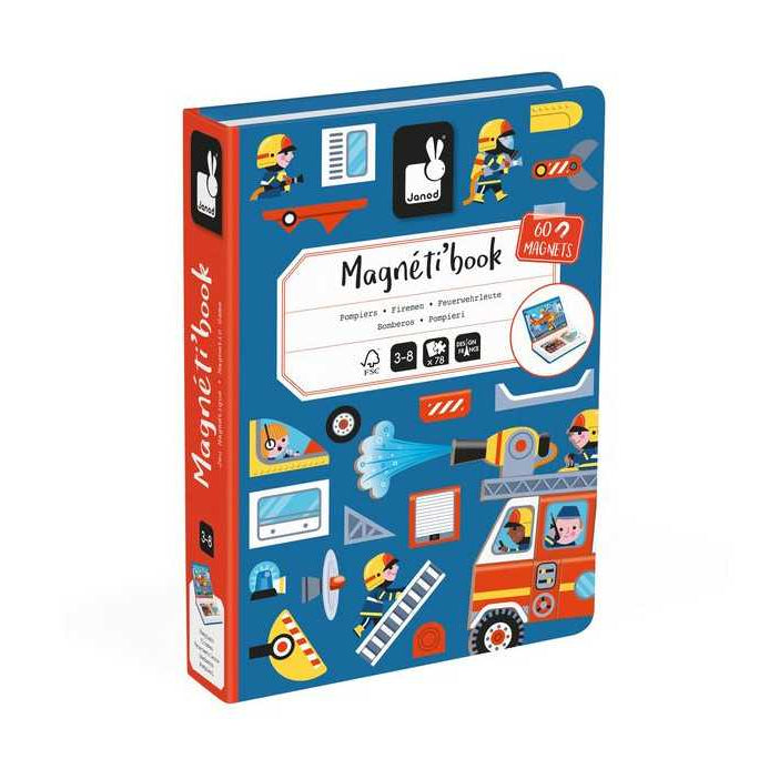 Magnetibook Pompiers - Janod