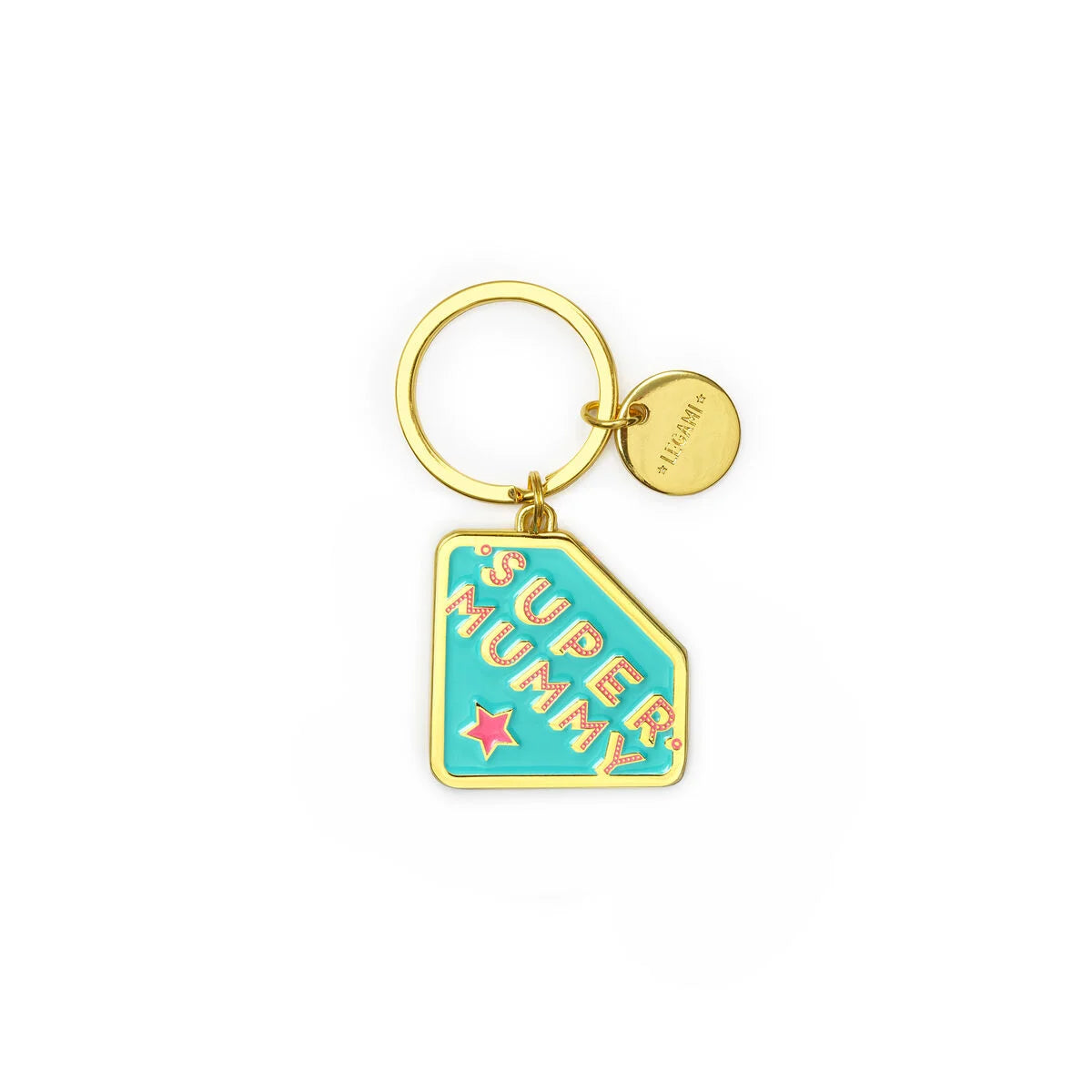Legami - Porte-Clés en Métal Émaillé - Super Mummy - What A Key Ring!