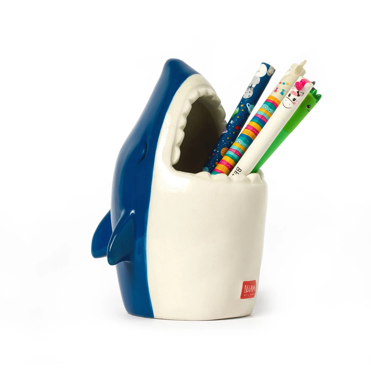 Legami - Pot à Crayons en Céramique - Requin