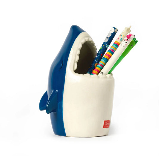 Legami - Pot à Crayons en Céramique - Requin