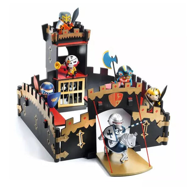Figurine Arty Toys - Chateau - Ze black Castel -  Djeco