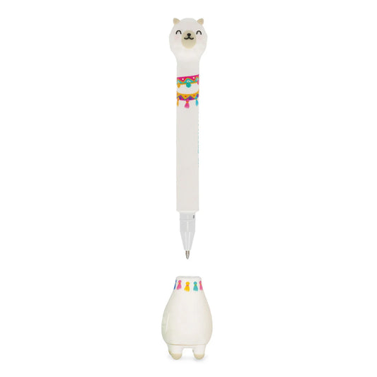 Legami - Stylo à bille Llama avec base - Stand-Ink Ovation