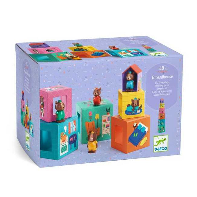 Jeu d'empilage TopaniHouse - Djeco
