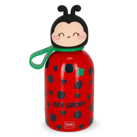 Legami - Gourde Thermique pour Enfant - Ladybug - Hot&Cold BFF