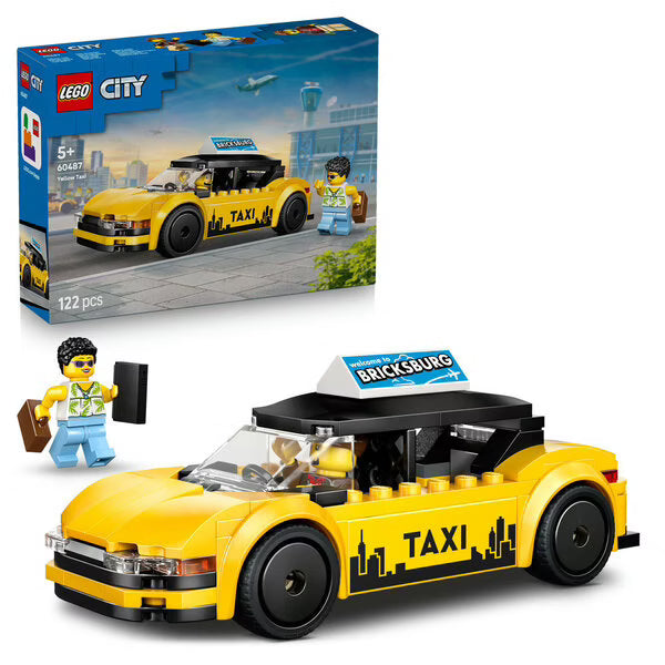 LEGO - City - Le taxi jaune