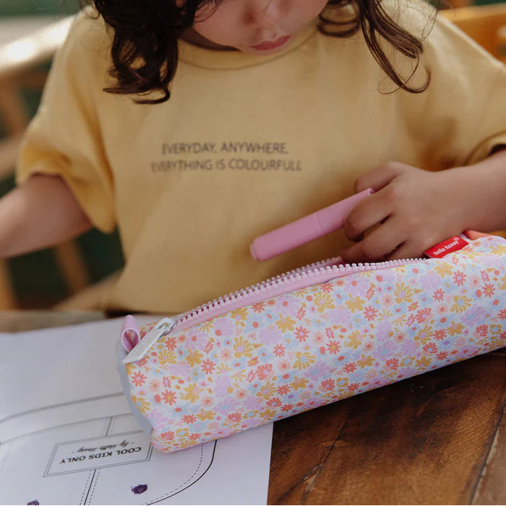 Trousse Scolaire - Retro Flowers - Hello Hossy