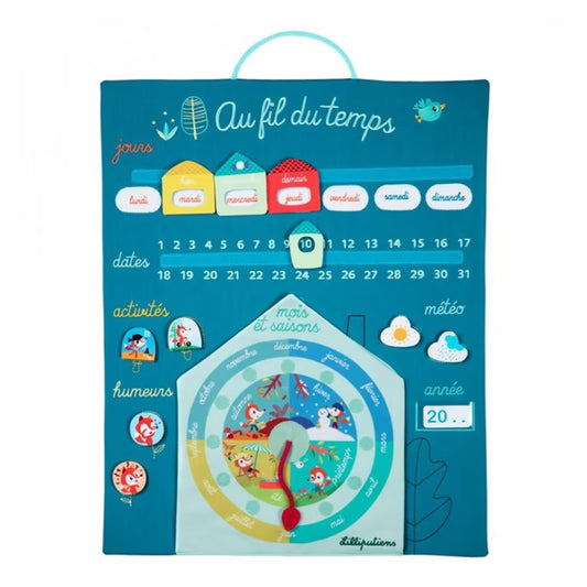 Calendrier - Au fil du temps - Lilliputiens