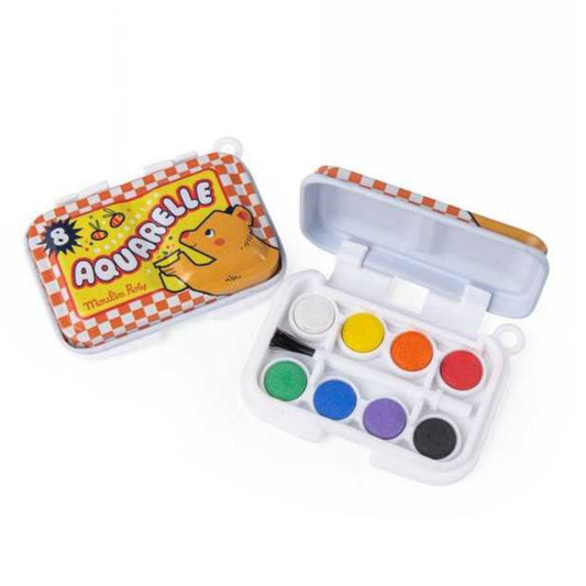 Mini palette aquarelle jaune - Moulin Roty