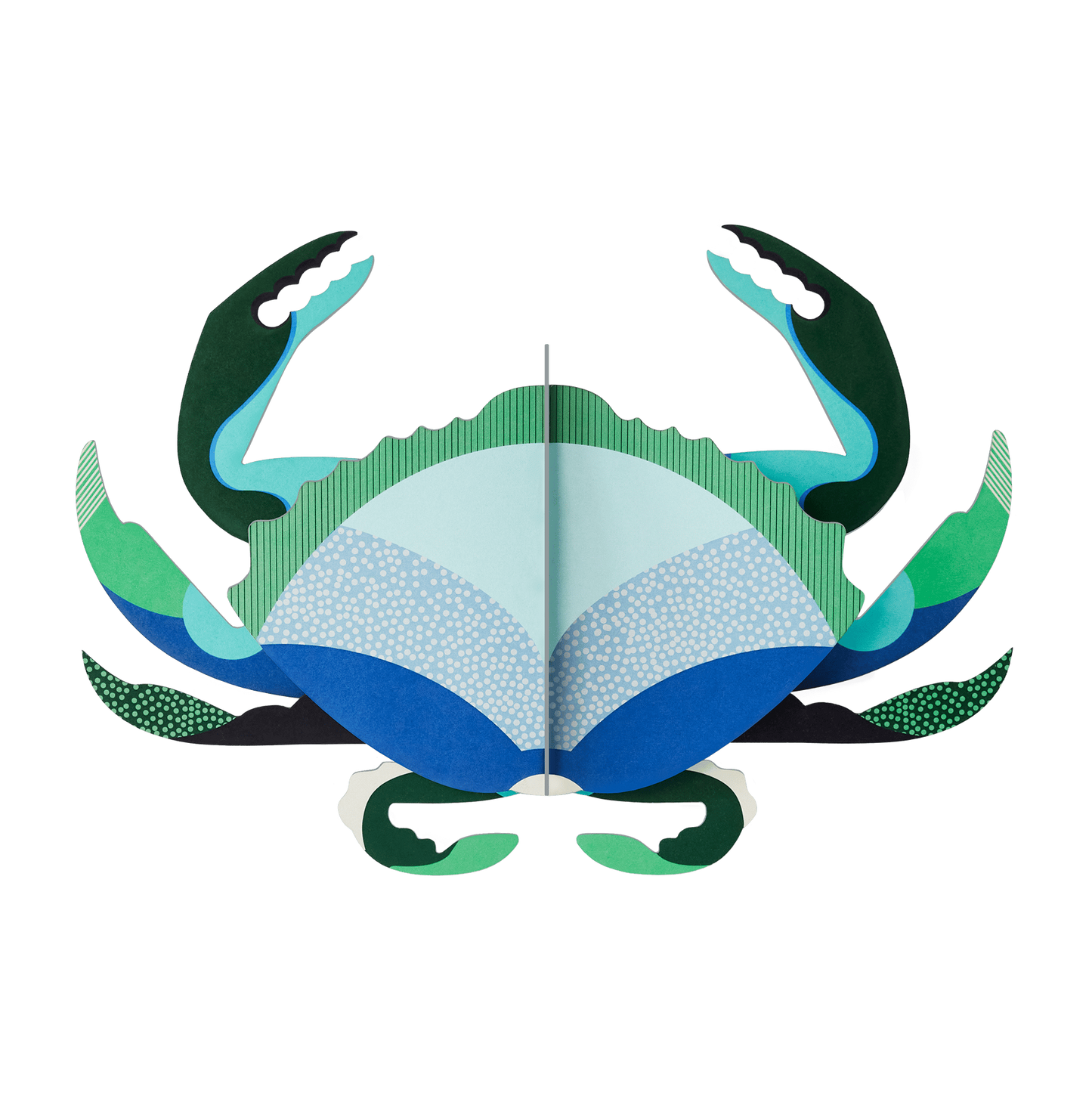Studio Roof - Crabe aigue-marine - Décoration murale
