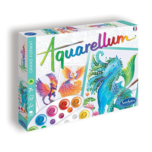 Aquarellum - Animaux Mythiques - Sentosphère