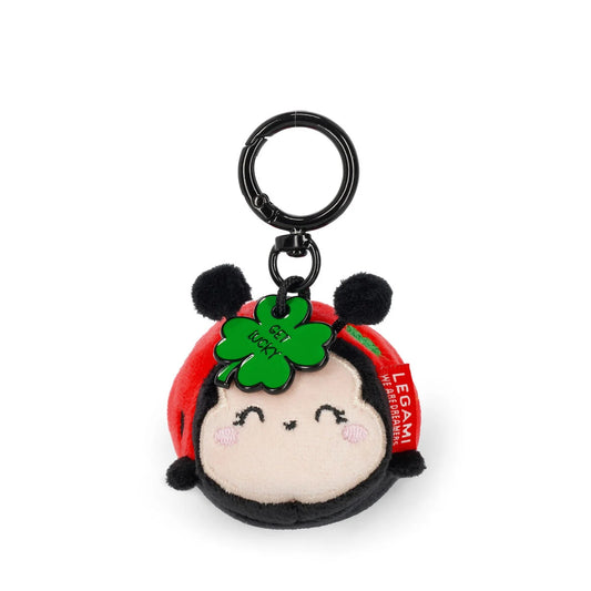 Legami - Porte-clés en Peluche Ladybug - Tiny Super Soft!