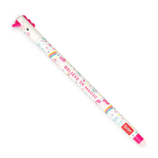 Legami - Stylo à encre gel effaçable - Licorne