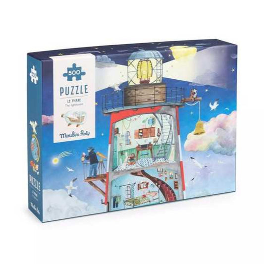 Puzzle d'observation Phare - 500 pièces - Moulin Roty