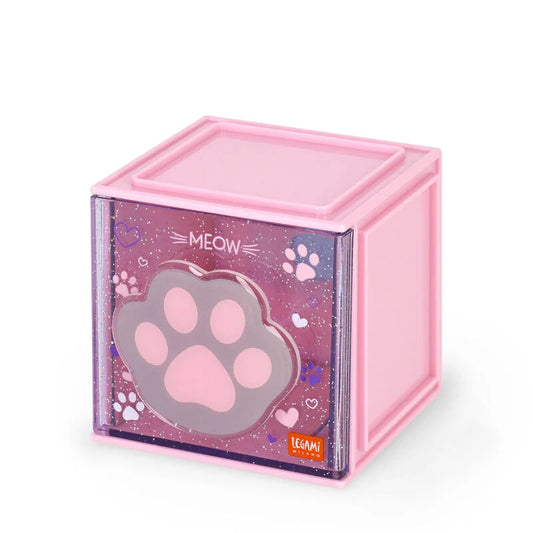 Legami - Boîte empilable de bureau - Patte de chat Cutie Cube (Copie)