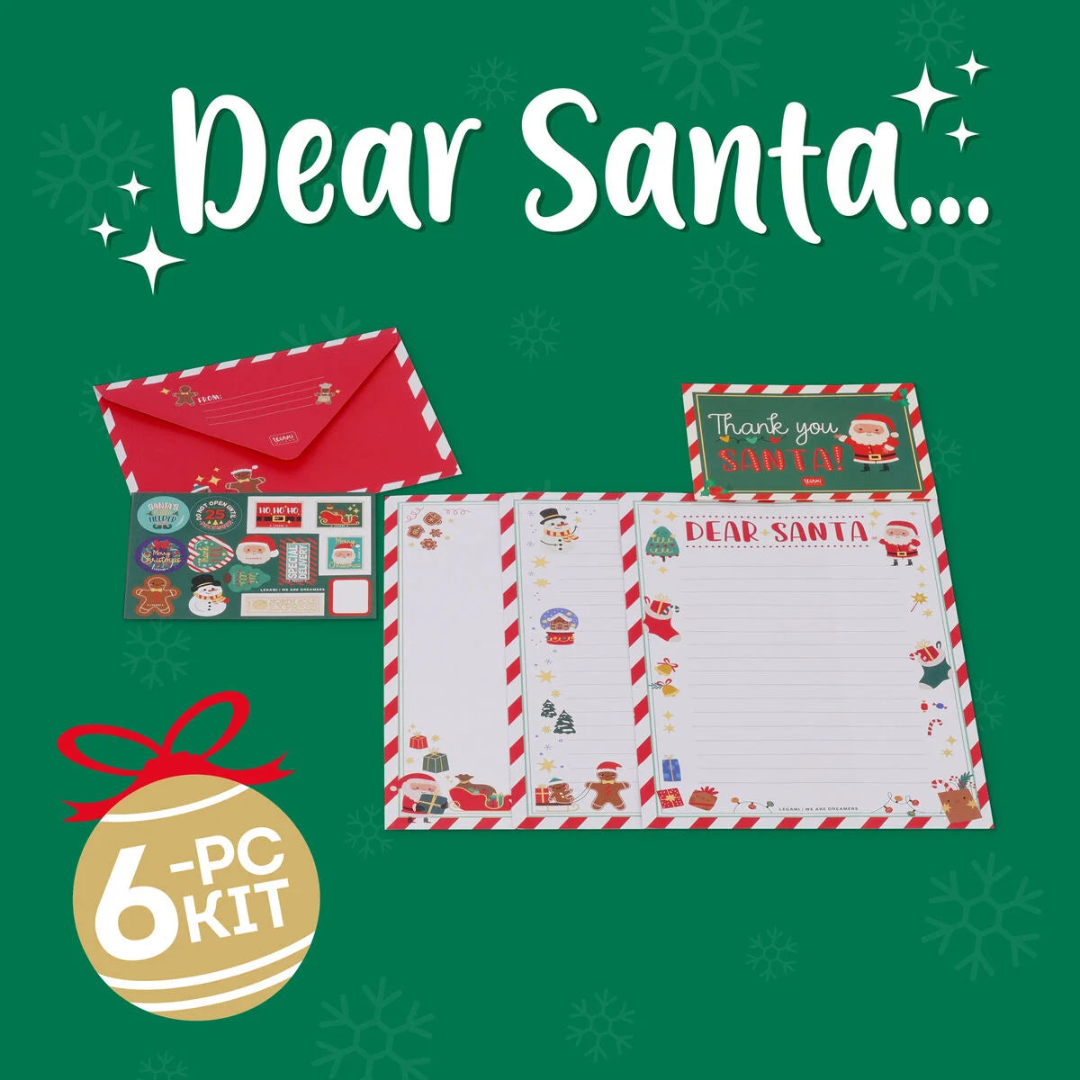 Legami - Kit pour Lettre au Père Noël