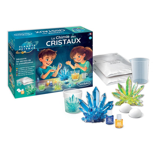 Coffret DIY - La Chimie des Cristaux - Sentosphère