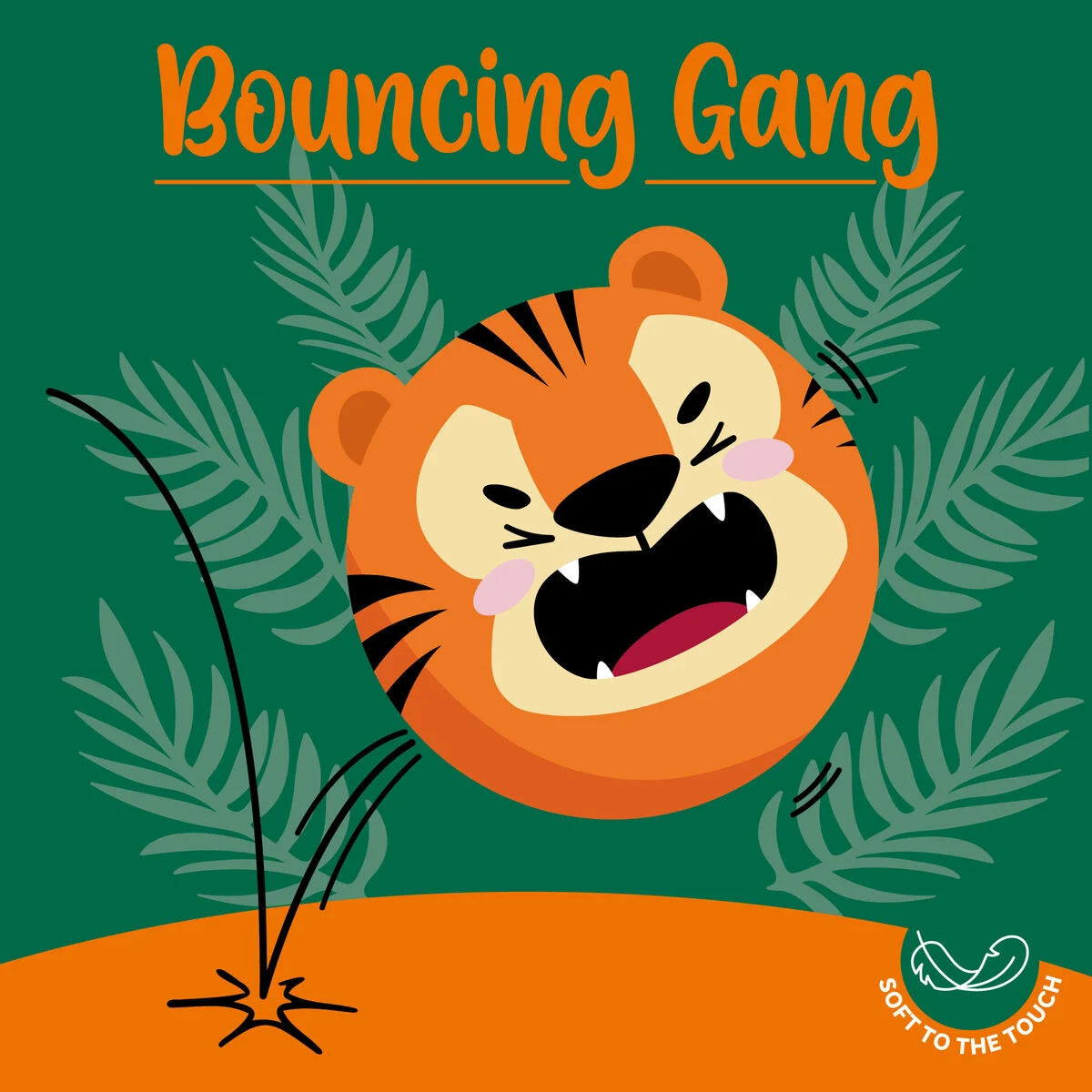 Legami - Balle Rebondissante Tiger - Bouncing Gang