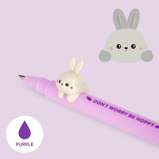 Legami - Stylo à encre gel - Lovely Friends Lapin