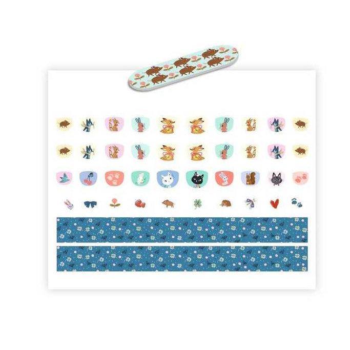 Stickers pour les ongles Mimi - Djeco