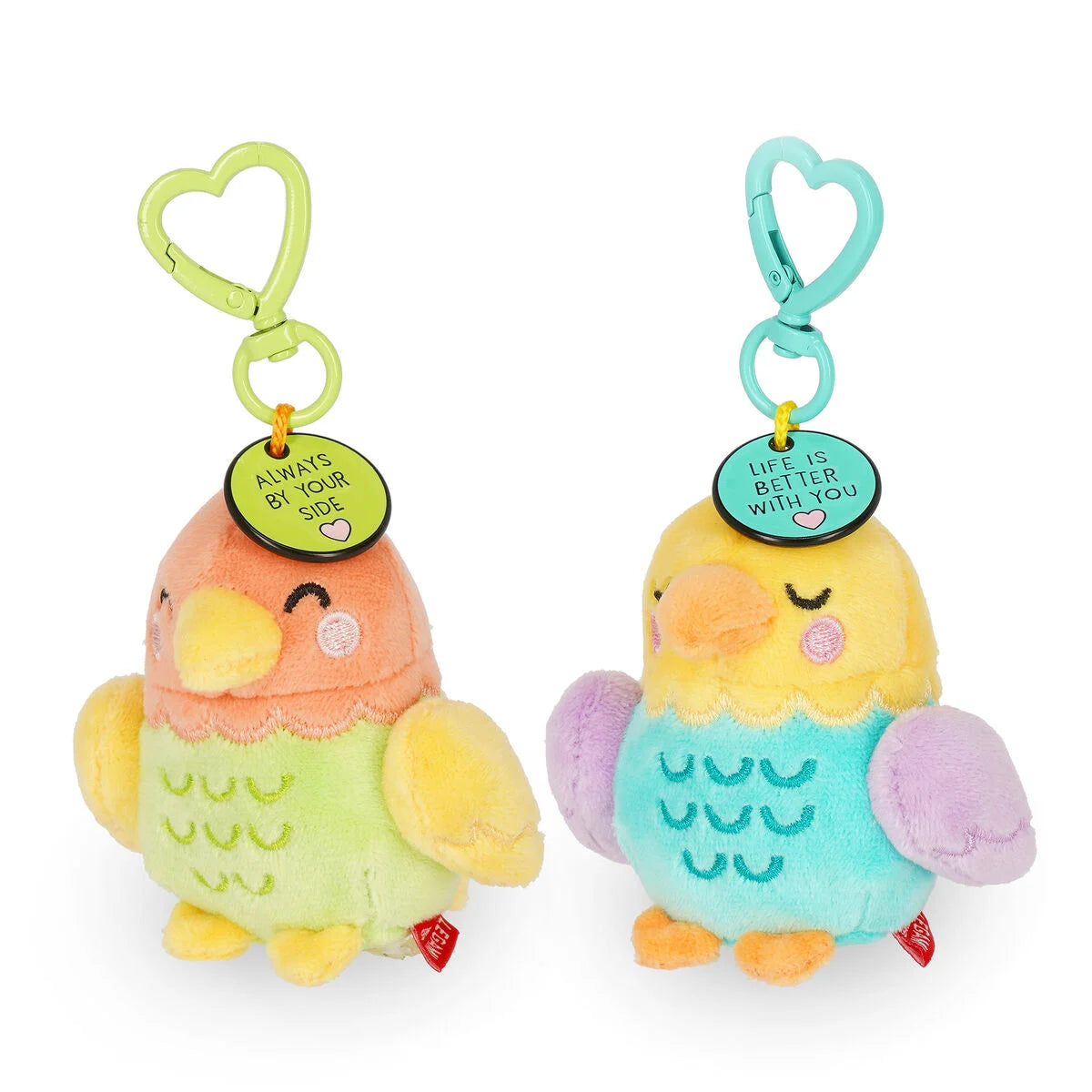 Legami - 2 Porte-clés avec peluche - Super Soft! - Tiny
